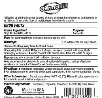 GermaKill Hand Sanitizer - 2 oz