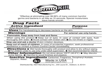 GermaKill Hand Sanitizer - 7.5 oz